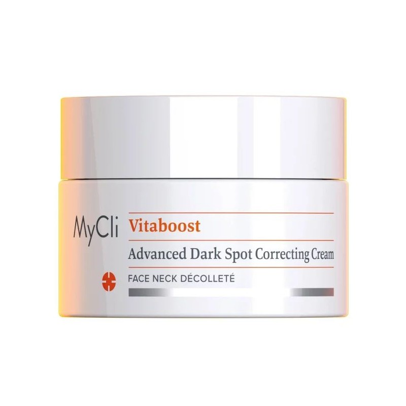 Scatola integra del prodotto MyCli Vitaboost Crema Anti-Macchie per Discromie e Macchie Viso 40ml