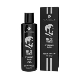 Scatola originale del prodotto Alkemilla For Man Detergente Barba pulizia profonda e idratazione 100ml