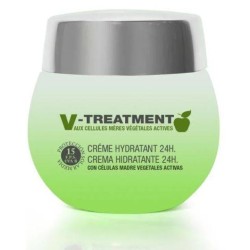 Foto della confezione di Th Pharma V-Treatment Crema idratante viso 24H con SPF15 per protezione e luminosità 50ml Foto della confezione di Th Pharma V-Treatment Crema idratante viso 24H con SPF15 per protezione e luminosità 50ml