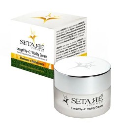 Pack ufficiale del prodotto Setarè Longevity-C Vitality Cream Illuminante Rivitalizzante per Pelle Luminosa e Giovane 50ml Pack ufficiale del prodotto Setarè Longevity-C Vitality Cream Illuminante Rivitalizzante per Pelle Luminosa e Giovane 50ml