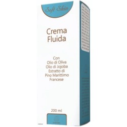 Packaging del prodotto Softskin Fluido emulsione idratante lenitiva corpo per pelli sensibili 200ml Packaging del prodotto Softskin Fluido emulsione idratante lenitiva corpo per pelli sensibili 200ml