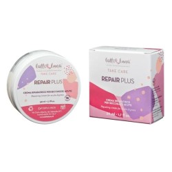 Immagine della scatola di Repair Plus Latte e Luna crema riparatrice per secchezza cutanea 50ml