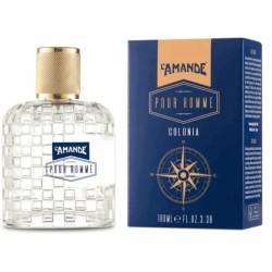 Primo piano di L'amande Homme Pour Homme EDT profumo uomo, fragranza elegante e persistente 100ml