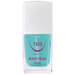 Scatola integra del prodotto Tns Natural Base base smalto rinforzante per unghie forti e protette 10ml