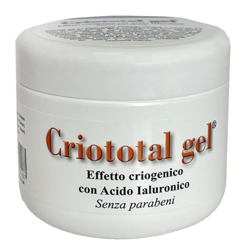 Foto della confezione di Criototal Gel Criogenico Acido Ialuronico sollievo gambe 250ml Foto della confezione di Criototal Gel Criogenico Acido Ialuronico sollievo gambe 250ml