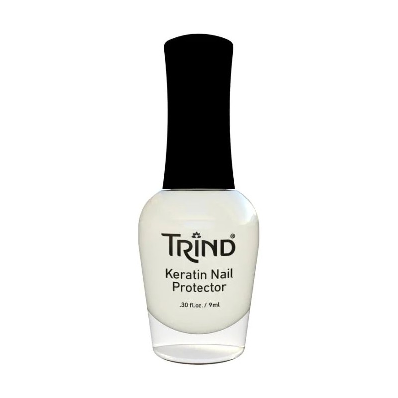 Packaging integro del prodotto Trind Keratin Nail Protector base protettiva unghie con cheratina 9ml Packaging integro del prodotto Trind Keratin Nail Protector base protettiva unghie con cheratina 9ml