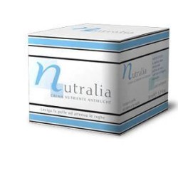 Scatola originale del prodotto Nutralia Crema Nutriente antirughe viso e collo per elasticità e protezione 50ml Scatola originale del prodotto Nutralia Crema Nutriente antirughe viso e collo per elasticità e protezione 50ml