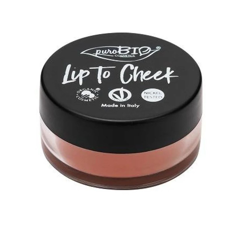 Foto ravvicinata di Purobio C Lip T Cheek 01 blush e rossetto crema per guance e labbra 5g Foto ravvicinata di Purobio C Lip T Cheek 01 blush e rossetto crema per guance e labbra 5g