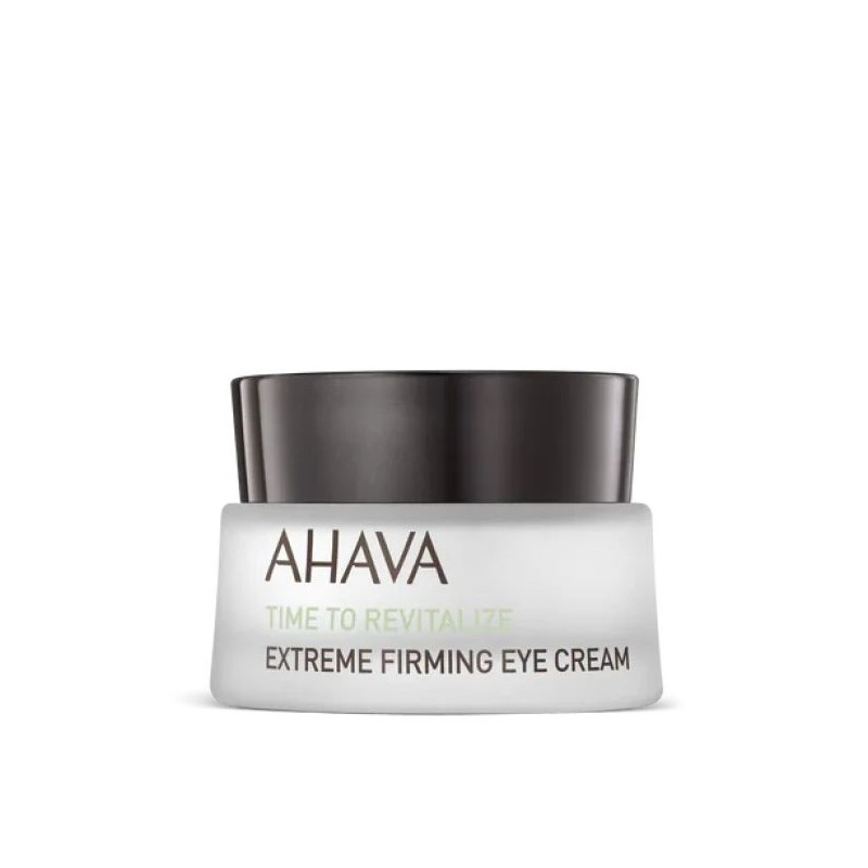 Foto illustrativa del packaging di Ahava Extreme Firming Eye Cream crema contorno occhi rassodante e idratante 15ml
