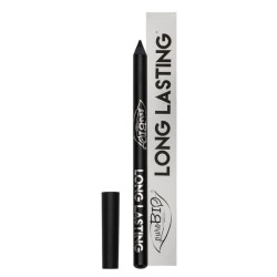 Pack ufficiale del prodotto Purobio Long Lasting 01 Matita Occhi Extra Black per Sguardo Intenso 1 Pezzo