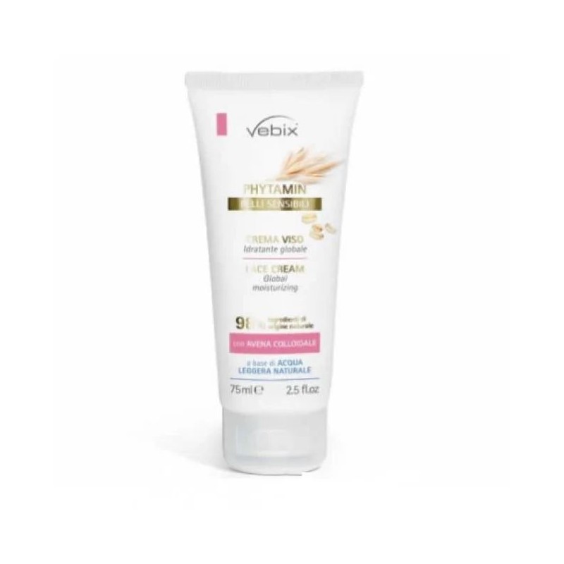 Aspetto del prodotto Vebix Phytamin Pelli Sensibili Crema Viso Idratante per Idratazione Profonda 75ml Aspetto del prodotto Vebix Phytamin Pelli Sensibili Crema Viso Idratante per Idratazione Profonda 75ml
