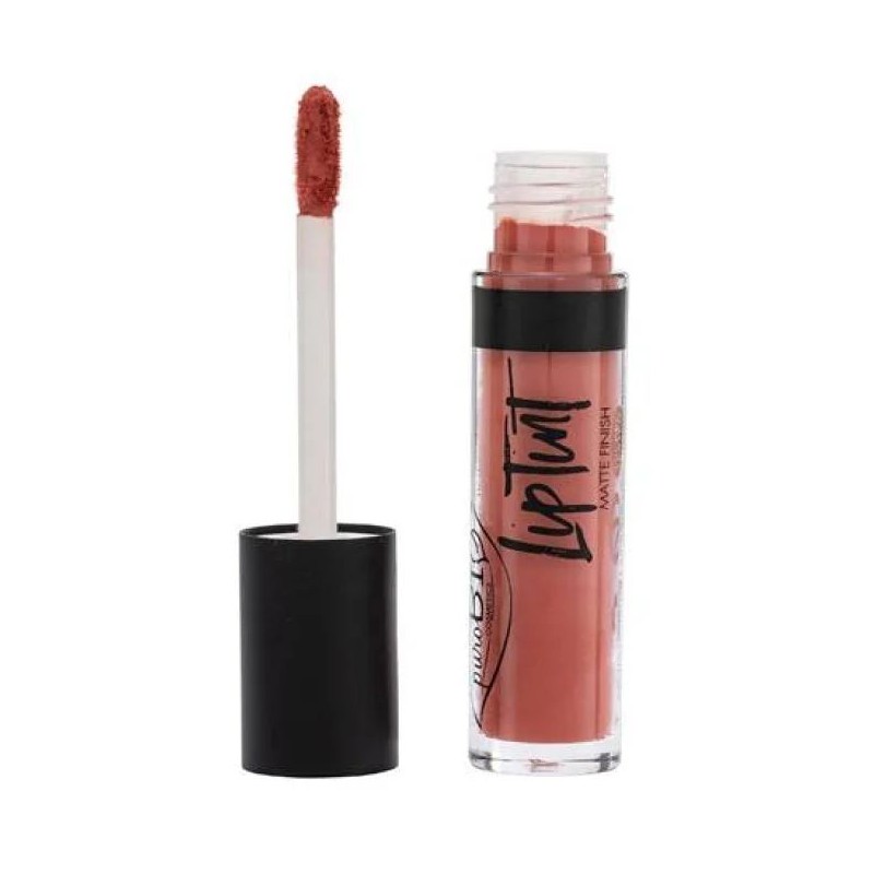 Confezione commerciale diPurobio Cosmetics Liptint 02 Aragosta Rossetto Liquido Opaco per Labbra Sensibili 4,8ml