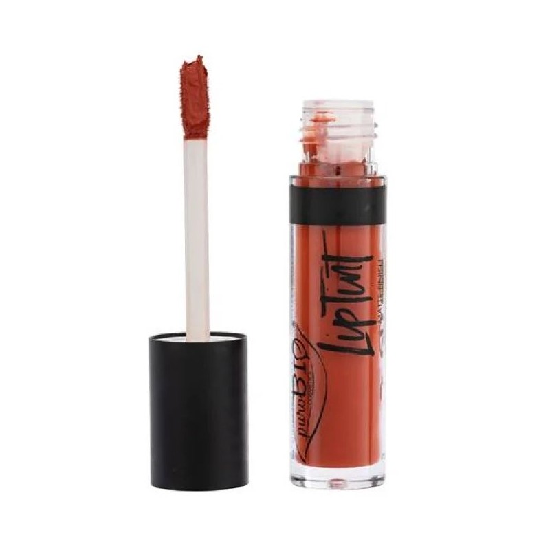 Immagine reale di Purobio Cosmetics Liptint 05 Rosso Matt Rossetto Liquido Opaco per Labbra Intense 4,8ml Immagine reale di Purobio Cosmetics Liptint 05 Rosso Matt Rossetto Liquido Opaco per Labbra Intense 4,8ml