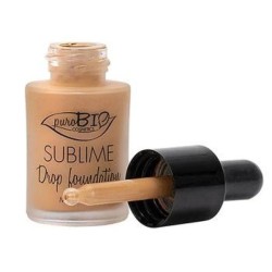 Foto della confezione di Purobio Sublime Drop Foundation fondotinta effetto naturale 04 per incarnato uniforme 19g Foto della confezione di Purobio Sublime Drop Foundation fondotinta effetto naturale 04 per incarnato uniforme 19g