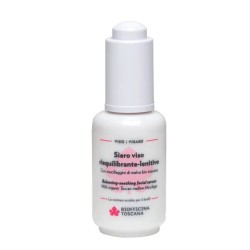 Dettaglio del packaging di Biofficina Toscana Siero riequilibrante lenitivo viso per pelli sensibili 30ml Dettaglio del packaging di Biofficina Toscana Siero riequilibrante lenitivo viso per pelli sensibili 30ml