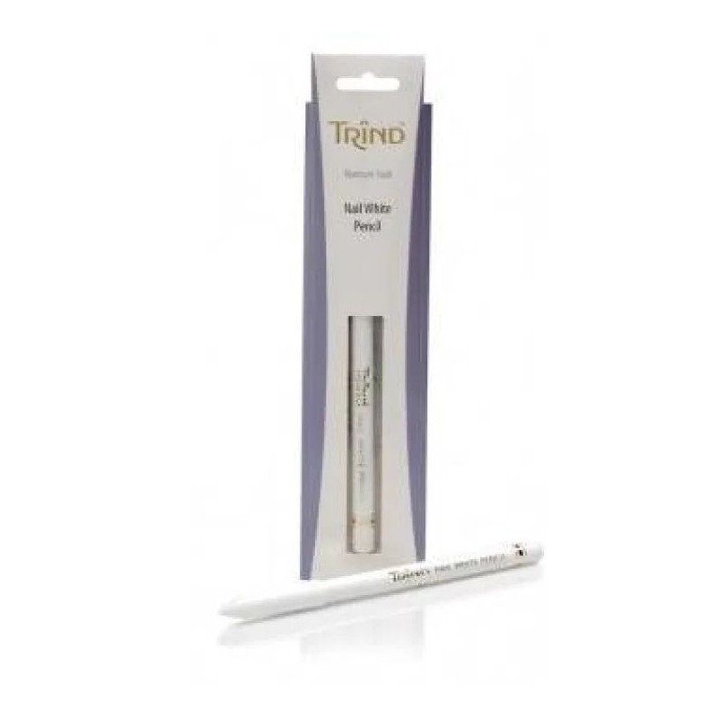 Confezione sigillata di Trind Nail White Pencil matita sbiancante per unghie effetto french formato matita singola Confezione sigillata di Trind Nail White Pencil matita sbiancante per unghie effetto french formato matita singola