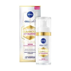 Immagine della scatola di Nivea Cellular Luminous Antispot Siero Anti-Macchie per Macchie Scure 30ml Immagine della scatola di Nivea Cellular Luminous Antispot Siero Anti-Macchie per Macchie Scure 30ml