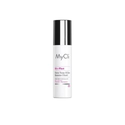 Dettaglio del packaging di MyCli HA-Plast Fluido Filler Booster Uniformante per Effetto Filler e Idratazione 50ml
