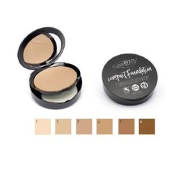 Confezione sigillata di Purobio Cosmetics Fondotinta Compatto 02 opacizzante per pelle uniforme 9 g Confezione sigillata di Purobio Cosmetics Fondotinta Compatto 02 opacizzante per pelle uniforme 9 g