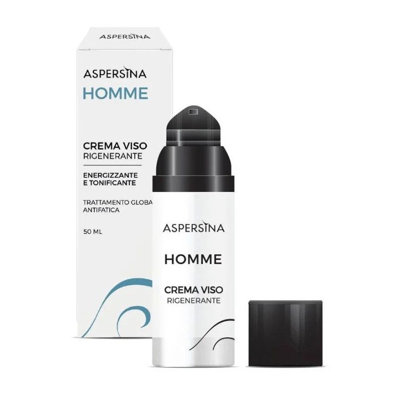 Vista del prodotto: Aspersina Homme Crema Viso Rigenerante idratante antiage uomo 50ml Vista del prodotto: Aspersina Homme Crema Viso Rigenerante idratante antiage uomo 50ml