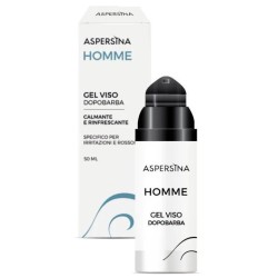 Confezione sigillata di Aspersina Homme Gel viso dopobarba lenitivo per pelli sensibili 50ml Confezione sigillata di Aspersina Homme Gel viso dopobarba lenitivo per pelli sensibili 50ml