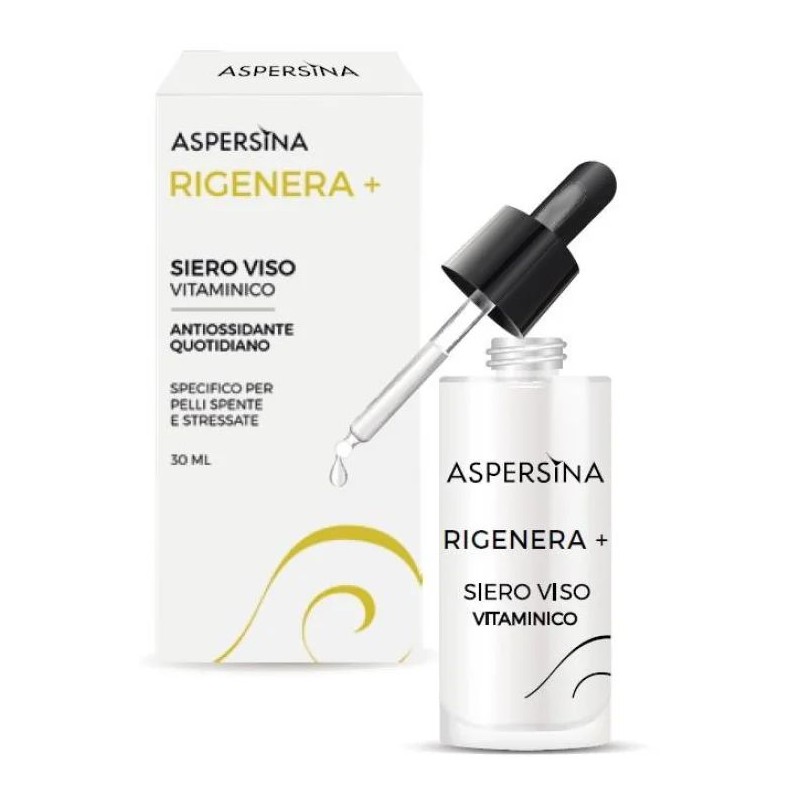 Visualizzazione chiara di Aspersina Rigenera + Siero Viso Vitaminico per Pelle Luminosa e Protetta 30ml Visualizzazione chiara di Aspersina Rigenera + Siero Viso Vitaminico per Pelle Luminosa e Protetta 30ml