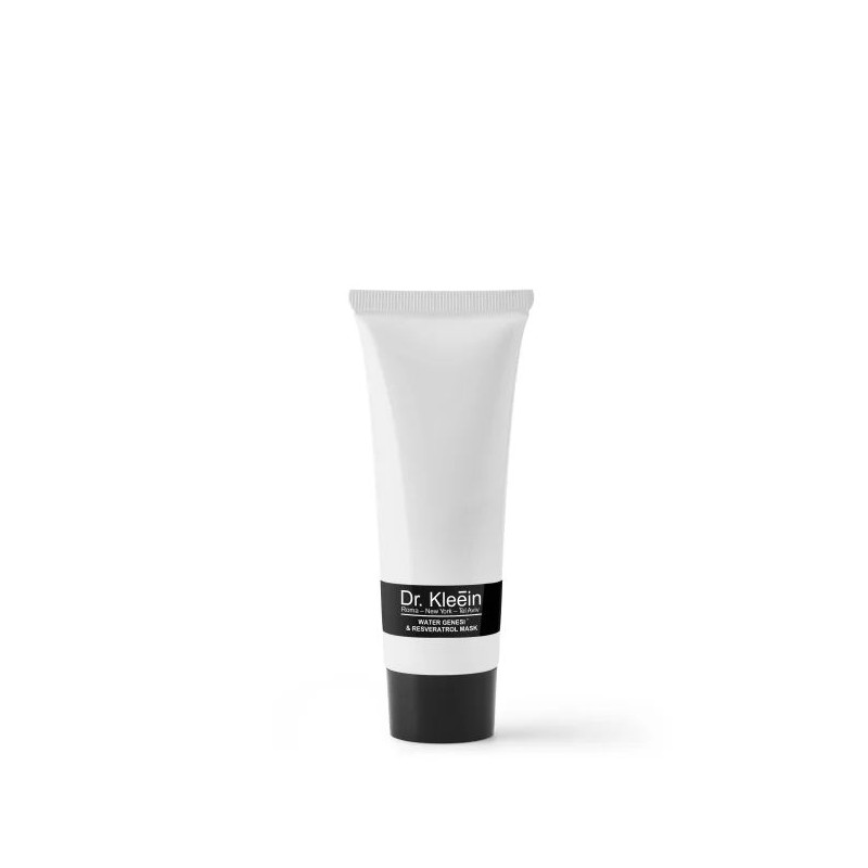 Pack ufficiale del prodotto Dr Kleein Water Genesi & Resveratol Mask maschera nutriente antiossidante viso 50ml
