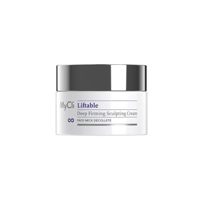 Pack ufficiale del prodotto MyCli Liftable Crema Rassodante Rimodellante Profonda per Pelle Compatta e Tonica 50ml