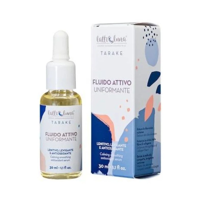 Packaging del prodotto Latte E Luna Fluido Attivo Uniformante Viso siero anti-age uniformante 30ml