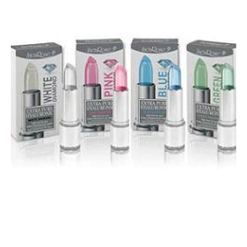 Confezione originale di Incarose Eph Blue Diamond Extra Pure Hyaluronic trattamento labbra idratante stick 4ml