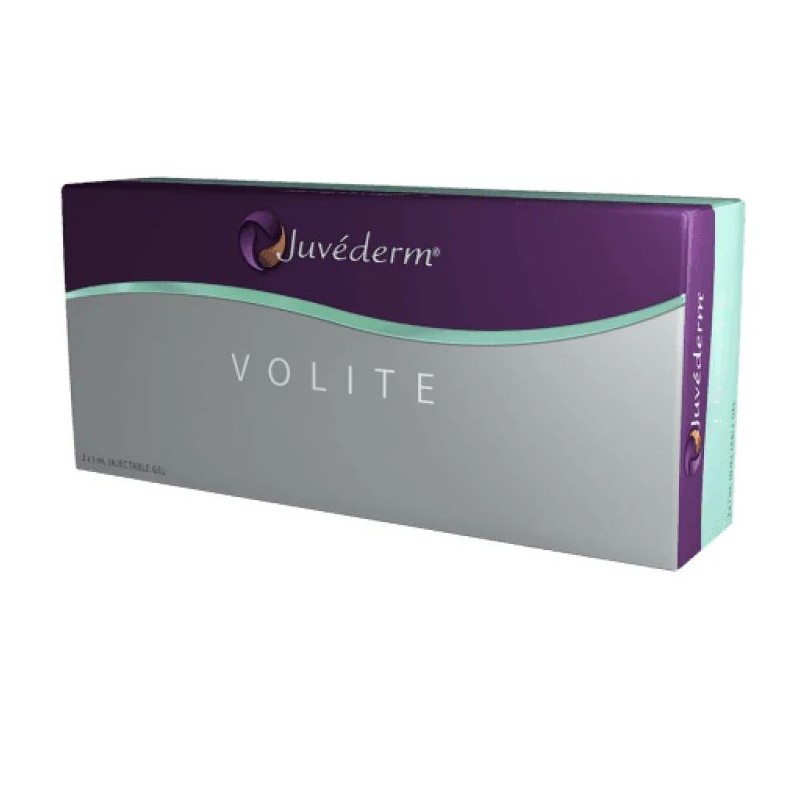 Packaging integro del prodotto Juvederm Volite Filler di Acido Ialuronico per Rughe Viso 2 Siringhe