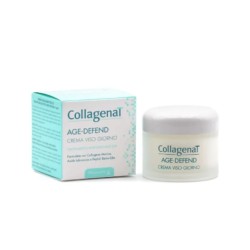 Packaging integro del prodotto Collagenat Age Defend Crema Viso Anti Età, rassodante e anti-rughe per pelle giovane e compatta Packaging integro del prodotto Collagenat Age Defend Crema Viso Anti Età, rassodante e anti-rughe per pelle giovane e compatta