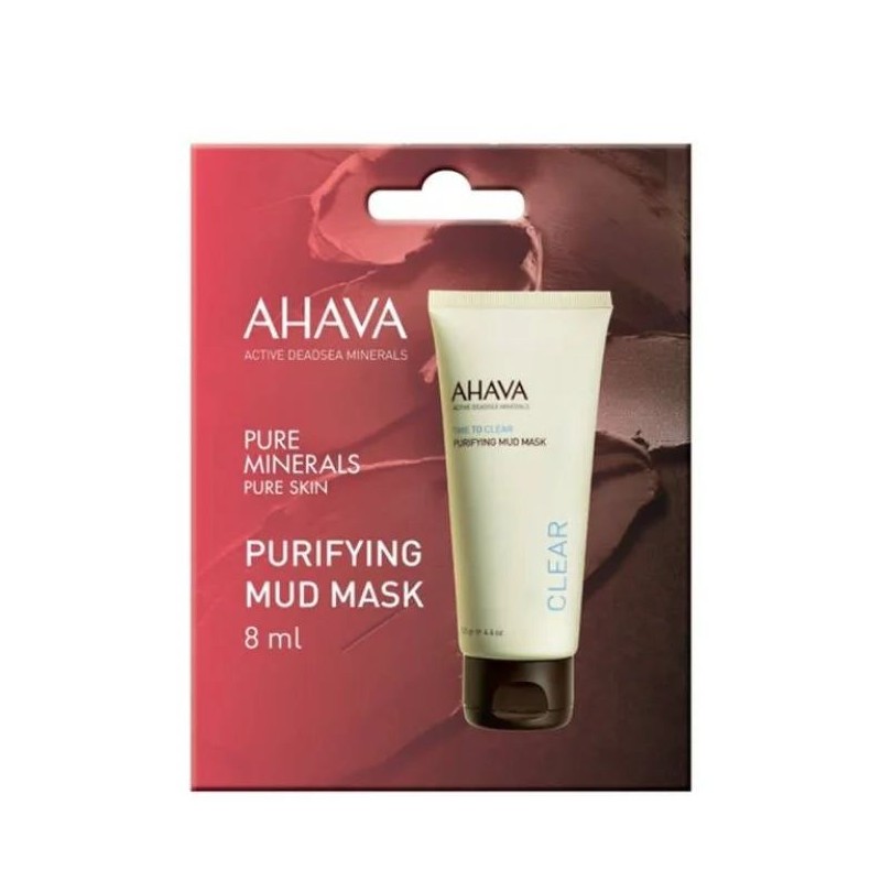 Scatola integra del prodotto Ahava Time to Clear Purifying Mud Mask maschera viso purificante 8ml Scatola integra del prodotto Ahava Time to Clear Purifying Mud Mask maschera viso purificante 8ml