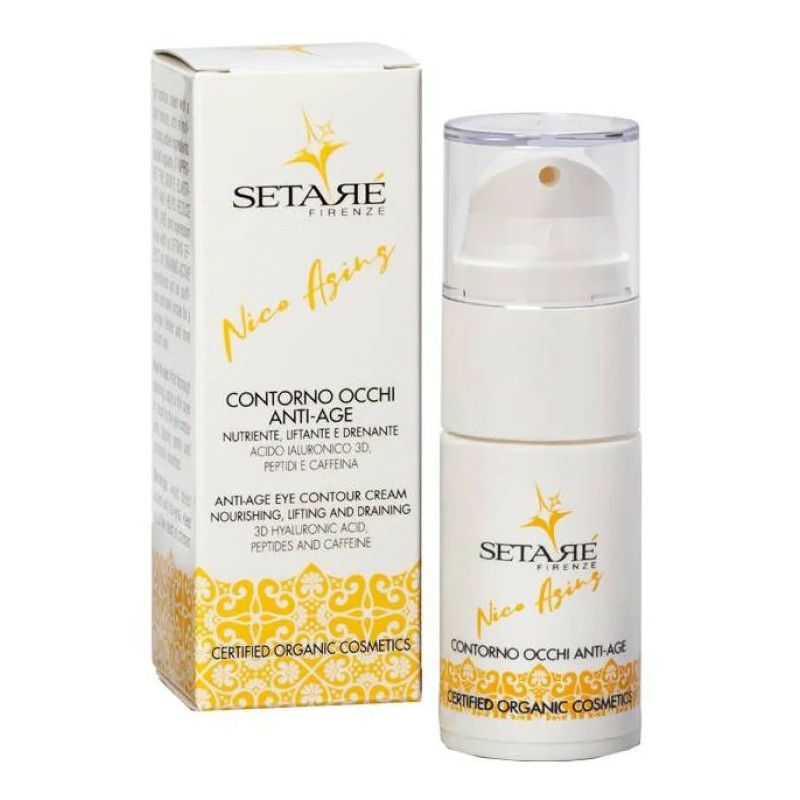 Immagine reale di Setarè Nice Aging Contorno Occhi Anti-Age per Borse e Occhiaie 15ml