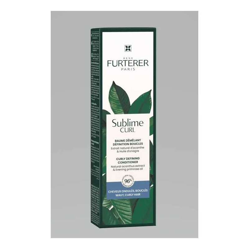 Immagine della scatola di René Furterer Sublime Curl Balsamo Ricci 150ml Districante Naturale