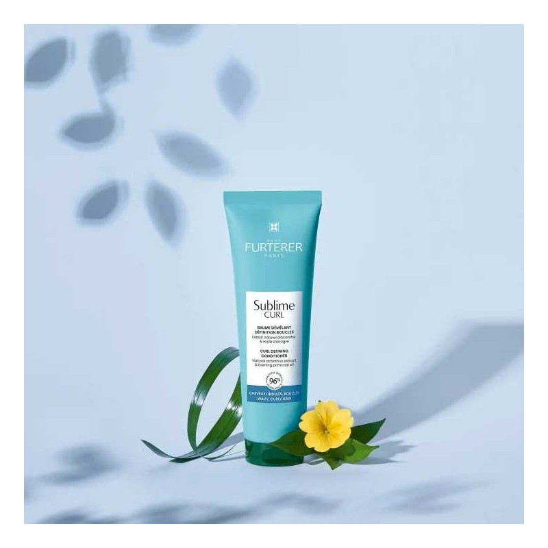 Dettaglio del packaging di René Furterer Sublime Curl Balsamo Ricci 150ml Districante Naturale