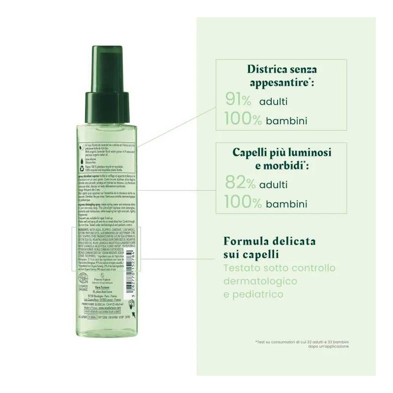 Vista del prodotto: Rene Furterer Naturia Spray Districante Capelli 150ml Bio