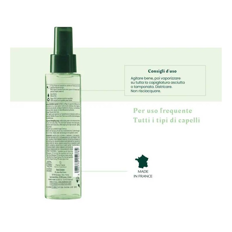Confezione sigillata di Rene Furterer Naturia Spray Districante Capelli 150ml Bio