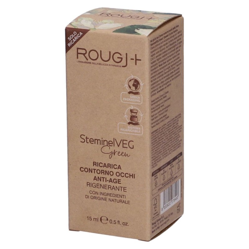 Formato di Rougj Steminelveg Green Refill Crema Contorno Occhi Anti Age 15 ml