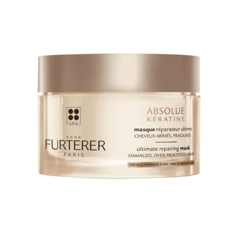 Formato di Rene Furterer Absolue Keratine Maschera Ristrutturante per Capelli Danneggiati 200ml