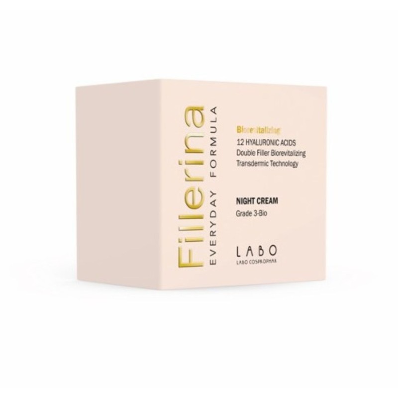 Formato di Labo Fillerina Everyday Biorevitalizing Potenziata Crema Viso Notte Grado 3 50ml
