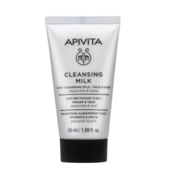 confezione Apivita Face Cleansing Mini Latte Detergente 3in1 per Detersione Delicata Viso e Occhi 50ml confezione Apivita Face Cleansing Mini Latte Detergente 3in1 per Detersione Delicata Viso e Occhi 50ml