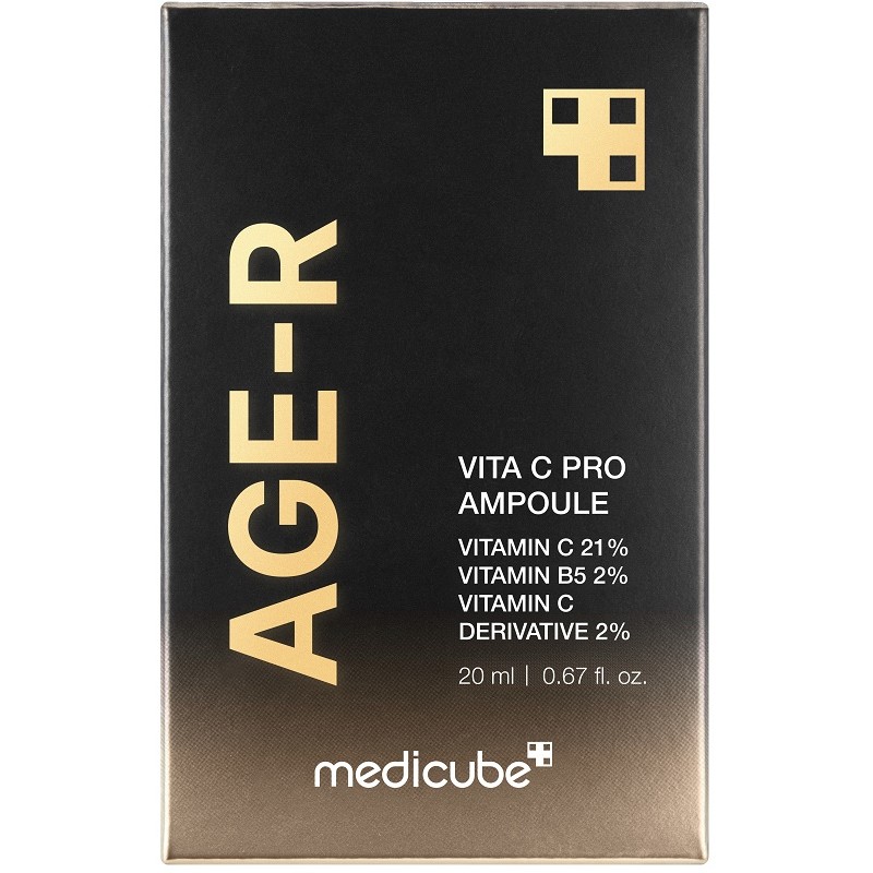 Medicube Age-r Vita C Pro Ampoule siero illuminante viso contro macchie e discromie 20ml
