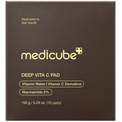 Medicube Deep Vita C Pad per Esfoliazione e Luminosità Pelle 70 Dischetti (150 g) Medicube Deep Vita C Pad per Esfoliazione e Luminosità Pelle 70 Dischetti (150 g)