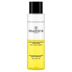 Acqua micellare bifase struccante per rimozione trucco viso, occhi e labbra 100ml Acqua micellare bifase struccante per rimozione trucco viso, occhi e labbra 100ml
