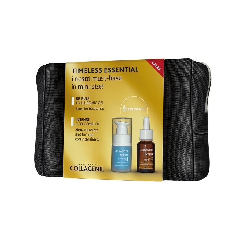 Collagenil Timeless Essential Pochette trattamento viso idratante e illuminante 2x15 ml