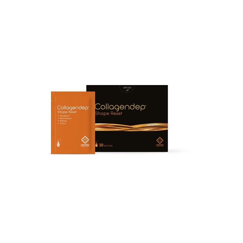 Collagendep Shape Reset integratore metabolismo carboidrati 30 bustine