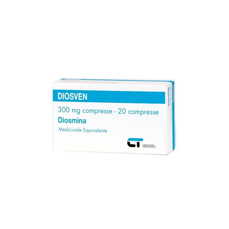 Diosven 20 Compresse 300 mg per Circolazione e Gambe Pesanti