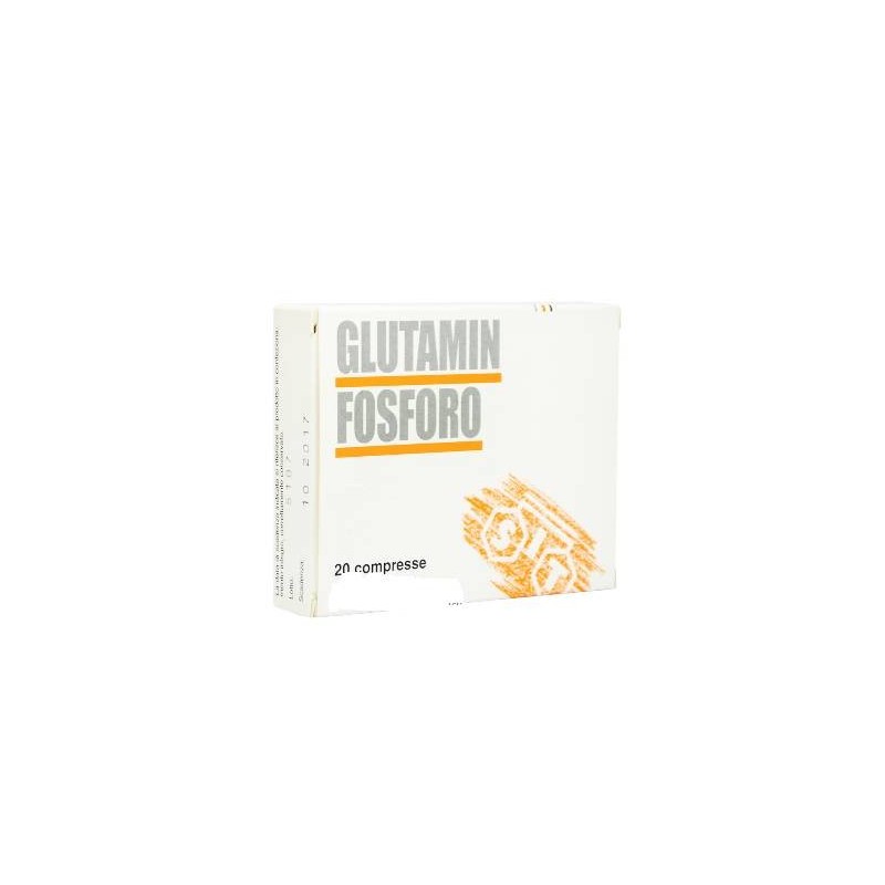 Glutamin Fosforo 20 Compresse per Stanchezza e Concentrazione