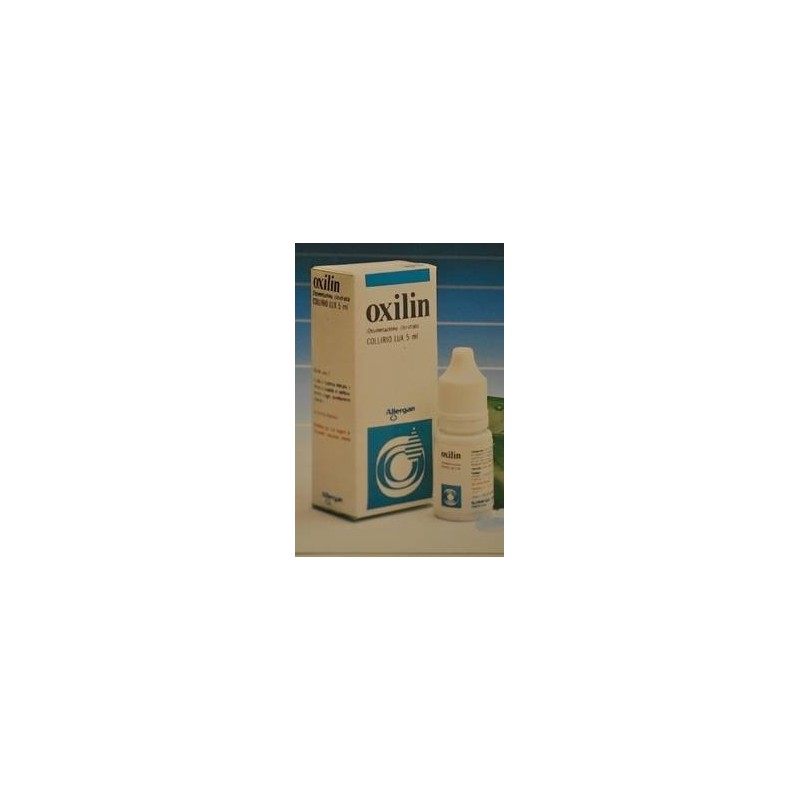 Oxilin Collirio Flacone 5 ml 0,025% per Occhi Arrossati ed Irritati